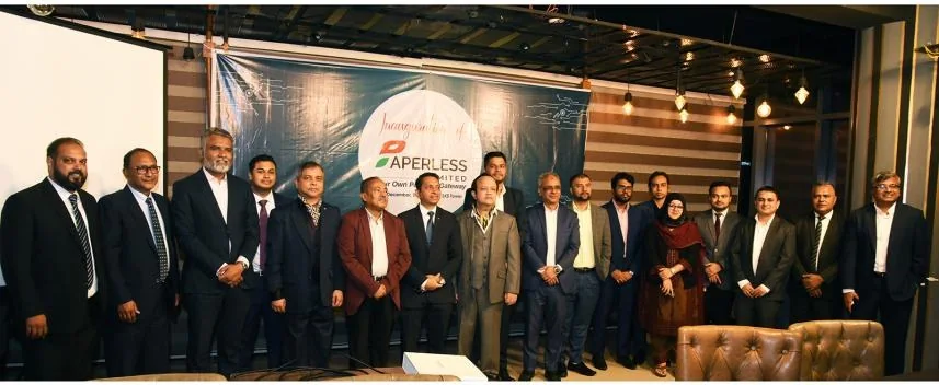 Inauguration of the Paperless payment gateway, December 2024